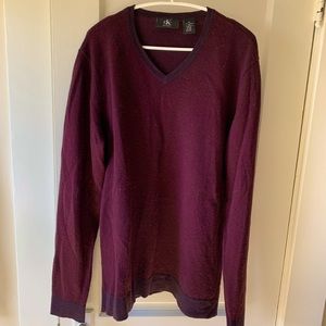 Purple Calvin Klein sweater